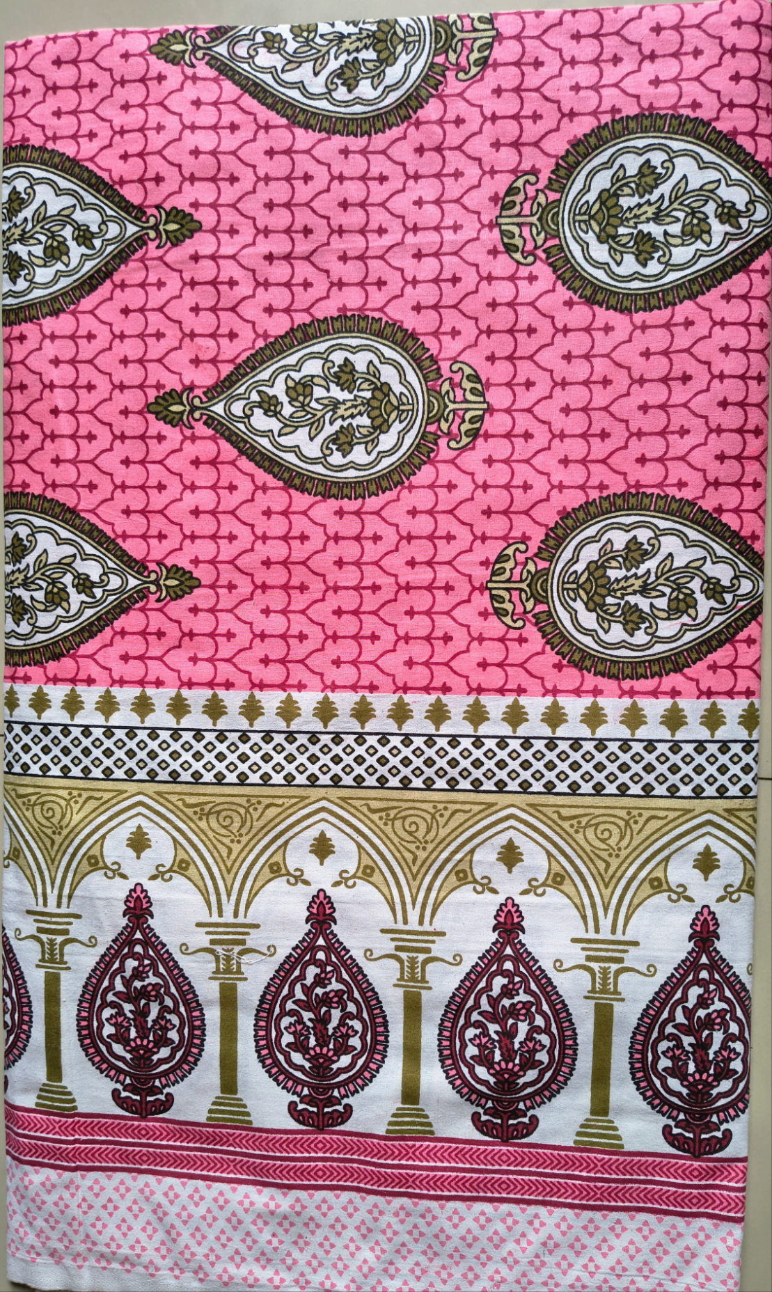 Jaipuri Double bedsheet (108*108 cm )