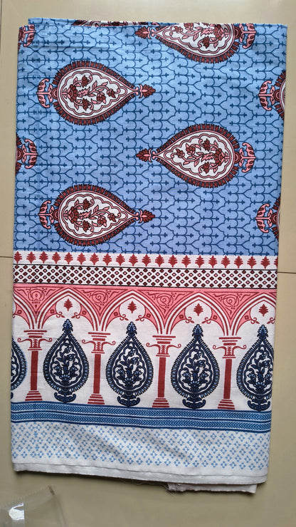 Jaipuri Double bedsheet (108*108 cm )
