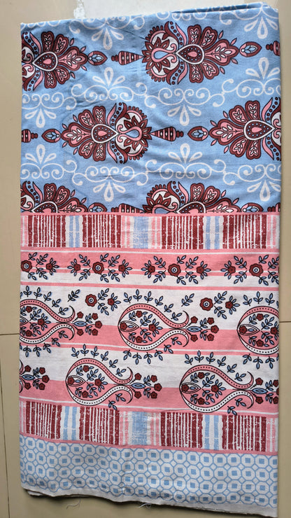 Jaipuri Double bedsheet (108*108 cm )